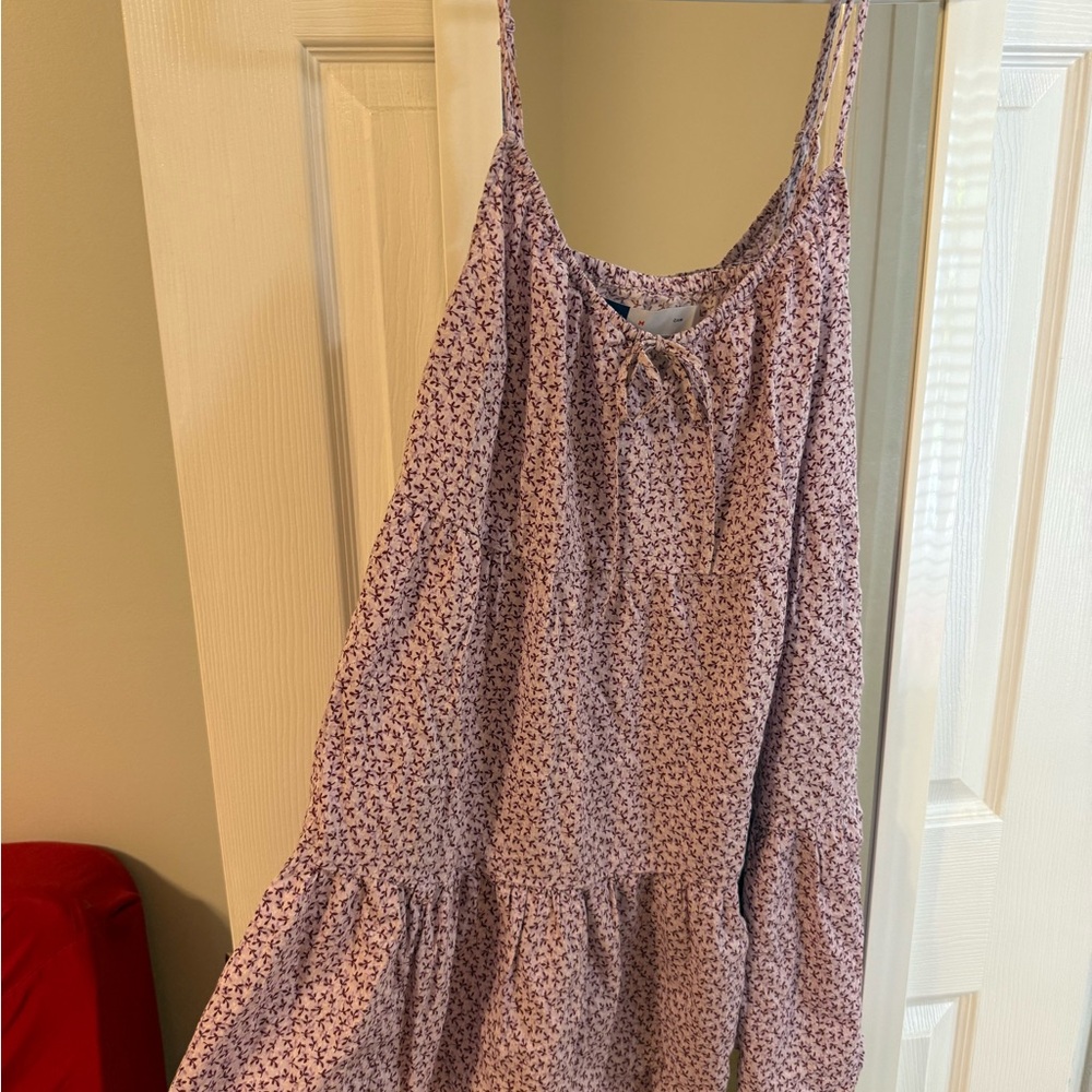 Old Navy Purple Floral cami dress